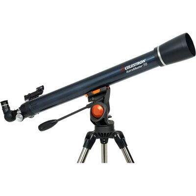 Celestron AstroMaster 70AZ Refractor con Adaptador para Teléfono y Filtro Lunar - Telescopio Celestron AstroMaster 70AZ Refractor con Adaptador para Teléfono y Filtro Lunar - Telescopio