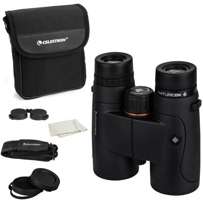 Celestron Nature DX Roof Prism Binoculars 8x42 Black - Binoculars Celestron Nature DX Roof Prism Binoculars 8x42 Black - Binoculars