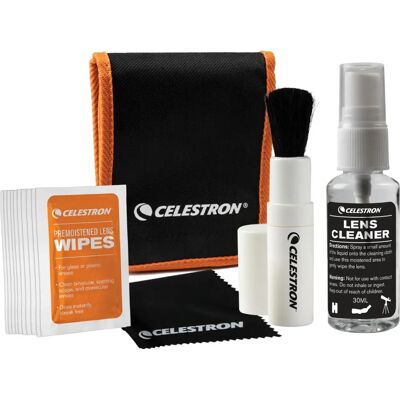 Kit di pulizia lenti Celestron Deluxe - Accessorio ottico Kit di pulizia lenti Celestron Deluxe - Accessorio ottico