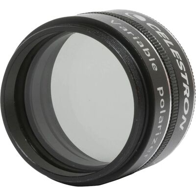 Celestron CE94107 Silver Variable Polarizing Telescope Filter - Telescope Accessory Celestron CE94107 Silver Variable Polarizing Telescope Filter - Telescope Accessory