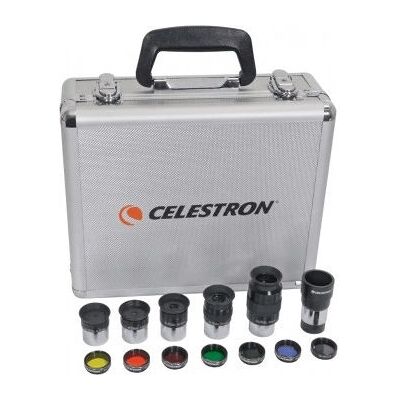 Celestron 94303 Eyepiece Kit - Black, Metallic - Telescope Accessory Celestron 94303 Eyepiece Kit - Black, Metallic - Telescope Accessory