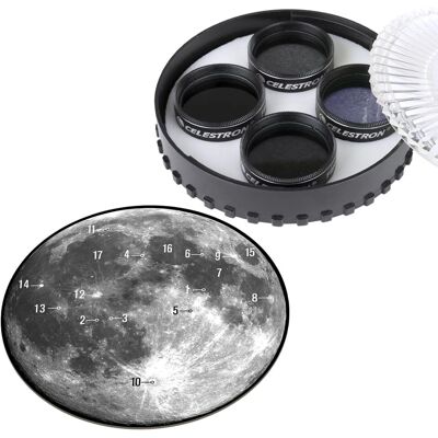 Celestron Månefilter Sett - 1.25 tommer - Observasjonsutstyr Celestron Månefilter Sett - 1.25 tommer - Observasjonsutstyr
