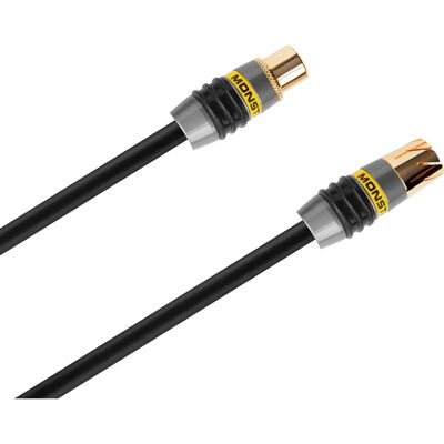 Monster Cable MV2A Quad Antennenkabel - 1,5m - Antennenkabel Monster Cable MV2A Quad Antennenkabel - 1,5m - Antennenkabel