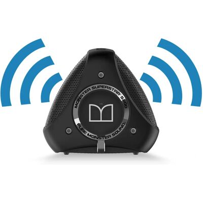 Altavoz Bluetooth portátil Monster S200 resistente al agua - Altavoz Bluetooth portátil Altavoz Bluetooth portátil Monster S200 resistente al agua - Altavoz Bluetooth portátil