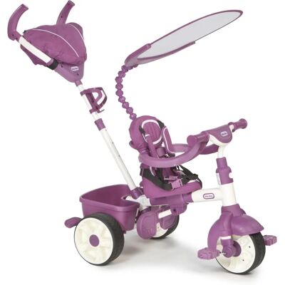 Little Tikes Tricycle 4 en 1 Rose/Violet Édition Sport - Tricycle pour Enfants - Publicité Little Tikes Tricycle 4 en 1 Rose/Violet Édition Sport - Tricycle pour Enfants - Publicité