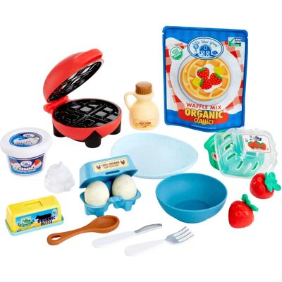 Little Tikes Creative Chefs Waffle Kit - Non-edible, Realistic, Transformable Play Table Little Tikes Creative Chefs Waffle Kit - Non-edible, Realistic, Transformable Play Table