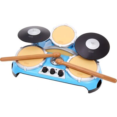 Little Tikes My Real Jam Drum Set - Multicolor - Toy Musical Instrument Little Tikes My Real Jam Drum Set - Multicolor - Toy Musical Instrument