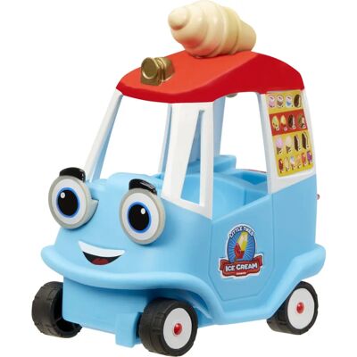 Little Tikes Let's Go Cozy Coupe - Ice Cream Truck Mini Vehicle - Publicité Little Tikes Let's Go Cozy Coupe - Ice Cream Truck Mini Vehicle - Publicité
