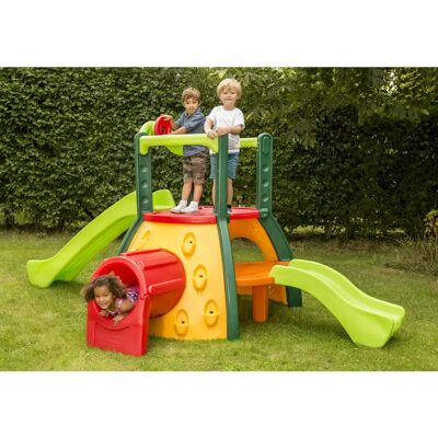 Little Tikes Podwójny Piętrowy Super Zjeżdżalnia i Plac Zabaw Little Tikes Podwójny Piętrowy Super Zjeżdżalnia i Plac Zabaw