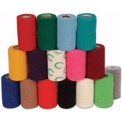 Bende Vetrap 3M per cavalli - Verde Hunter - 5cm x 4,5m Bende Vetrap 3M per cavalli - Verde Hunter - 5cm x 4,5m