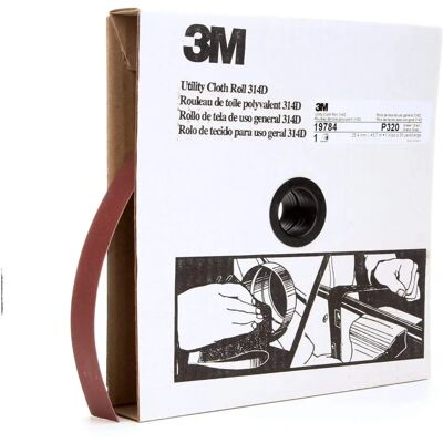 3M Utility Cloth Roll P320 Silver - Utility Cloth Roll 3M Utility Cloth Roll P320 Silver - Utility Cloth Roll
