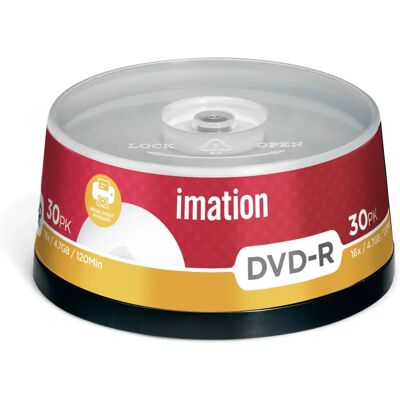 Imation 30 x DVD-R 4,7GB - DVD Imation 30 x DVD-R 4,7GB - DVD