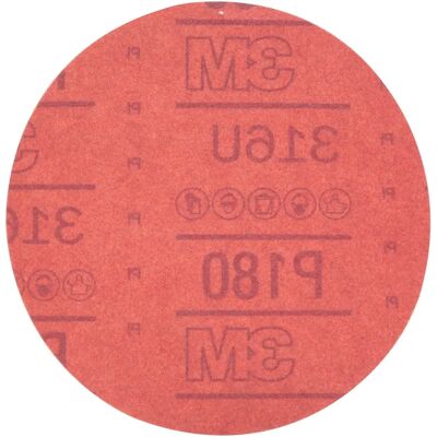3M P180a Wielokrotnego użytku tarcza ścierna - Wykończenie lakieru 3M P180a Wielokrotnego użytku tarcza ścierna - Wykończenie lakieru
