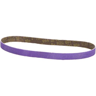 3M Cubitron II Abrasive Belt - High-Performance Ceramic 80 3M Cubitron II Abrasive Belt - High-Performance Ceramic 80