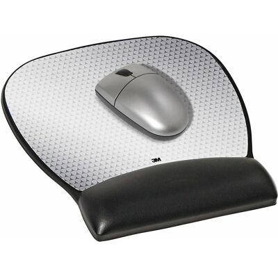 3M MW310LE Repose-poignet en gel - Tapis de souris - Publicité 3M MW310LE Repose-poignet en gel - Tapis de souris - Publicité