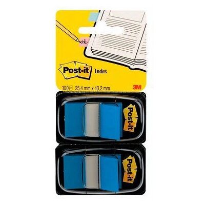 Cartes d'index 3M - Bleu - 100 pcs Cartes d'index 3M - Bleu - 100 pcs