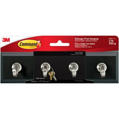 3M MSHom18S Haken, Schlüsselhalter, Regal - Haken, Schlüsselhalter, Regal 3M MSHom18S Haken, Schlüsselhalter, Regal - Haken, Schlüsselhalter, Regal