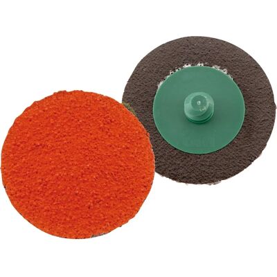 Disque abrasif 3M - Roloc Ø 76,2mm Grain 80 - Pour acier et aluminium - Publicité Disque abrasif 3M - Roloc Ø 76,2mm Grain 80 - Pour acier et aluminium - Publicité