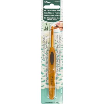 Clover Soft Touch Haaknaald - 4,50mm - Haaknaald Clover Soft Touch Haaknaald - 4,50mm - Haaknaald