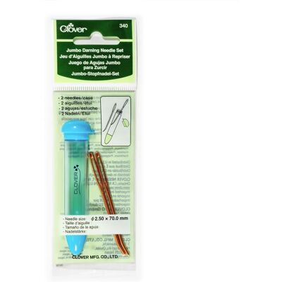 Ensemble d'aiguilles courbes Clover Modèle 2.50 x 70 mm - Type d'aiguille Ensemble d'aiguilles courbes Clover Modèle 2.50 x 70 mm - Type d'aiguille