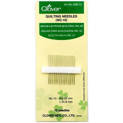 Clover Quiltnadeln - 15 kusů Clover Quiltnadeln - 15 kusů
