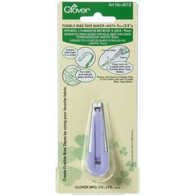 Clover Fuzibilny taśma skośna - 3/8" Clover Fuzibilny taśma skośna - 3/8"
