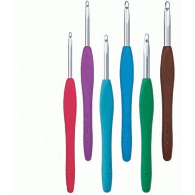 Crochet Clover Amour 2,5mm - Outil ergonomique pour confort et précision Crochet Clover Amour 2,5mm - Outil ergonomique pour confort et précision
