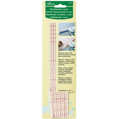 Clover CL7701 - Passador de bainha quente Clover CL7701 - Passador de bainha quente