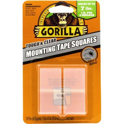 Gorilla Heavy Duty Black Mounting Tape - Mounting Tape Gorilla Heavy Duty Black Mounting Tape - Mounting Tape