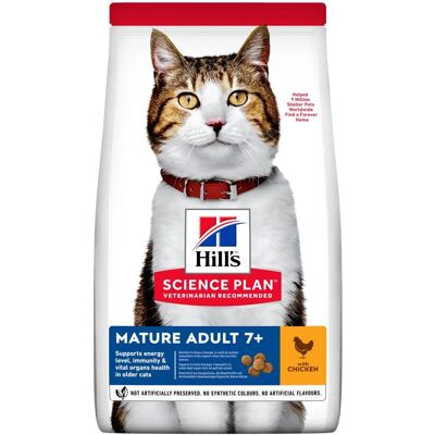 Hill's Science Plan Feline Maturo Adulto 7+ Pollo - 1,5 kg Hill's Science Plan Feline Maturo Adulto 7+ Pollo - 1,5 kg
