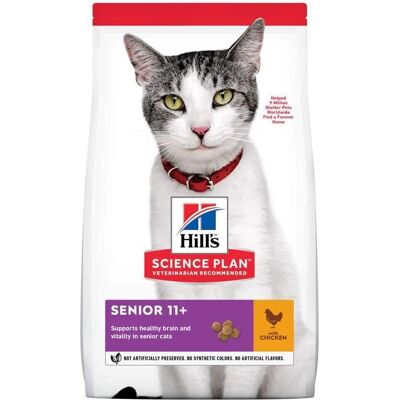 Hill's Science Plan Feline Senior 11+ Poulet - 3kg Hill's Science Plan Feline Senior 11+ Poulet - 3kg