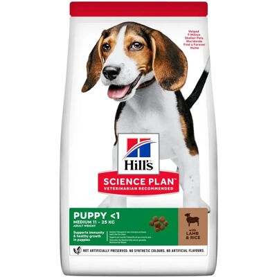 Hill's Science Plan Canine Puppy Medium Lamm & Reis Trockenfutter - 2,5 kg Hill's Science Plan Canine Puppy Medium Lamm & Reis Trockenfutter - 2,5 kg