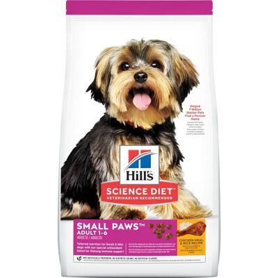 Hill's Science Plan Vuxen Small Paws Kyckling 6 kg hundfoder Hill's Science Plan Vuxen Small Paws Kyckling 6 kg hundfoder