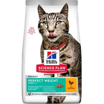 Hill's Science Plan Feline Dorosły Idealna Waga z Kurczakiem Sucha - 2,5kg Hill's Science Plan Feline Dorosły Idealna Waga z Kurczakiem Sucha - 2,5kg