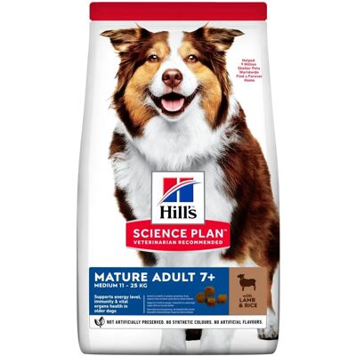 Hill's Canine Dojrzały Dorosły Senior Jagnięcina & Ryż - Science Plan Canine Dojrzały Dorosły 7+ Jagnięcina & Ryż Suchy 14kg Hill's Canine Dojrzały Dorosły Senior Jagnięcina & Ryż - Science Plan Canine Dojrzały Dorosły 7+ Jagnięcina & Ryż Suchy 14kg