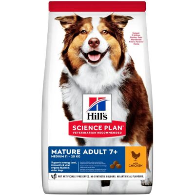Hill's Senior karma dla psów 14kg - Sucha karma dla psów średnich ras Hill's Senior karma dla psów 14kg - Sucha karma dla psów średnich ras