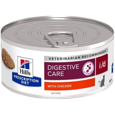 Hill's Prescription Diet i/d Nourriture pour Chat au Poulet 24x156 g - Publicité Hill's Prescription Diet i/d Nourriture pour Chat au Poulet 24x156 g - Publicité