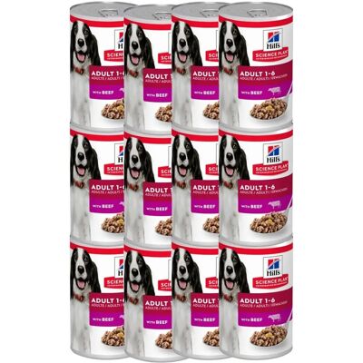 Hill's Science Plan Canine Adult Manzo Umido 370g Hill's Science Plan Canine Adult Manzo Umido 370g