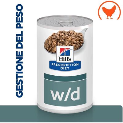 Hill's Prescription Diet dla psów w/d Diabetes - Kurczak - Kontrola wagi - Karma mokra Hill's Prescription Diet dla psów w/d Diabetes - Kurczak - Kontrola wagi - Karma mokra