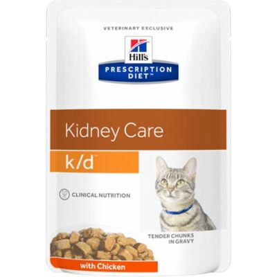 Hill's Prescription Diet Mjukt Foder för Katter k/d med Kyckling Hill's Prescription Diet Mjukt Foder för Katter k/d med Kyckling