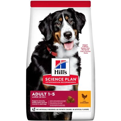 Hill's Science Diet Canine Adult Large Kyckling Torrfoder - 18kg Hill's Science Diet Canine Adult Large Kyckling Torrfoder - 18kg