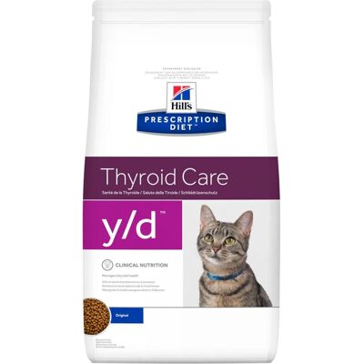Hill's Prescription Diet Feline Thyroid Care y/d kuivaruoat - 1,5 kg Hill's Prescription Diet Feline Thyroid Care y/d kuivaruoat - 1,5 kg