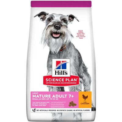 Hill's Science Plan Canine Mature Adult Light Mini Poulet Sec - 2,5kg - Publicité Hill's Science Plan Canine Mature Adult Light Mini Poulet Sec - 2,5kg - Publicité