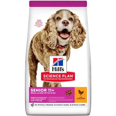 Hill's Science Plan Canine Small & Miniatur Senior 11+ Huhn Trockenfutter - 1,5 kg Hill's Science Plan Canine Small & Miniatur Senior 11+ Huhn Trockenfutter - 1,5 kg