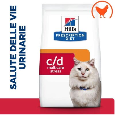 Cibo per Gatti Hill's Prescription Diet c/d Multicare Stress - 400g Cibo per Gatti Hill's Prescription Diet c/d Multicare Stress - 400g