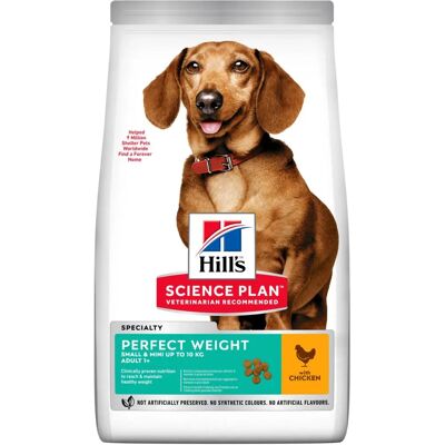 Hill's Science Plan Canine Adult Perfect Weight Mini chicken Dry - 6kg Hill's Science Plan Canine Adult Perfect Weight Mini chicken Dry - 6kg