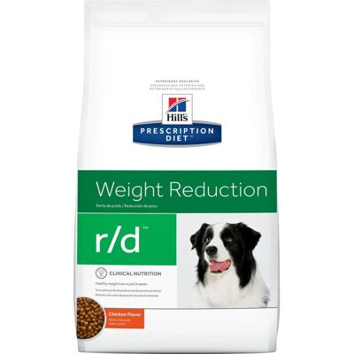 Hill's Prescription Diet Canine Réduction de Poids r/d Avec Poulet nourriture sèche - 4 kg - Publicité Hill's Prescription Diet Canine Réduction de Poids r/d Avec Poulet nourriture sèche - 4 kg - Publicité