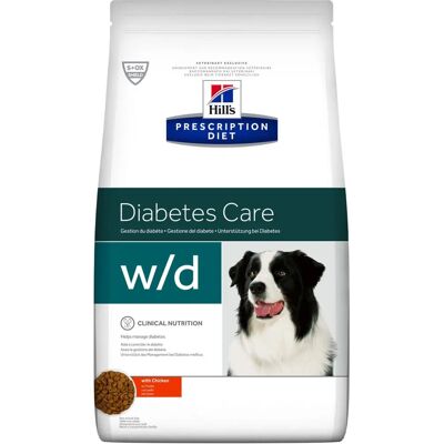 Hill's Prescription Diet Canine Diabetes Care w/d Vuxen med kyckling torrfoder - 4kg Hill's Prescription Diet Canine Diabetes Care w/d Vuxen med kyckling torrfoder - 4kg