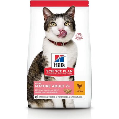 Hill's Science Plan Feline Mature Adult Light Chicken - 1,5kg Hill's Science Plan Feline Mature Adult Light Chicken - 1,5kg