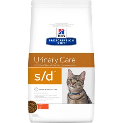 Hill's Prescription Diet pour Chats s/d - Soins Urinaires - Poulet Hill's Prescription Diet pour Chats s/d - Soins Urinaires - Poulet